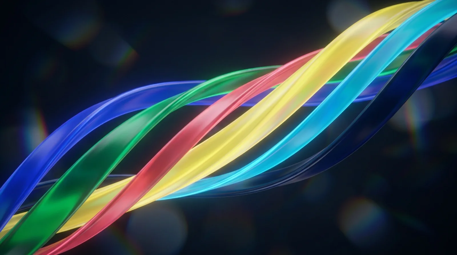 Six color themes spectrum